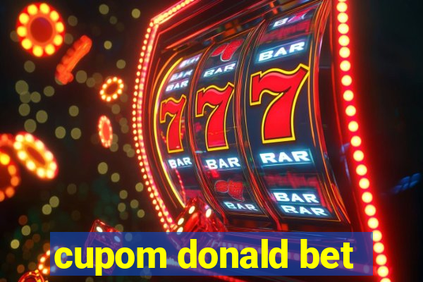 cupom donald bet